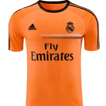 2013/14 Real Madrid Retro Training Jersey Orange