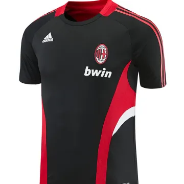 2008/09 AC Milan Retro Training Jersey Black