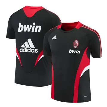 2008/09 AC Milan Retro Training Jersey Black