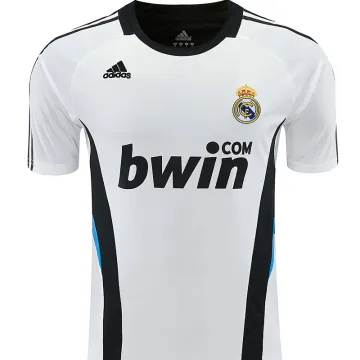 2008/09 Real Madrid Retro Training Jersey White