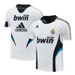 Maglia da allenamento retrò del Real Madrid stagione 2008/09, bianca Maglia da allenamento retrò del Real Madrid stagione 2008/09, bianca