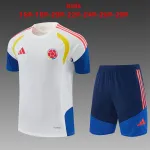 Equipación de entrenamiento infantil de Colombia 2026, color blanco 2026 Colombia Training Kids Kit White