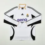 2006/07 Real Madrid Retro Long Sleeve Training Jersey White