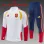 2026 Spain Kids Half-zip Tracksuit White