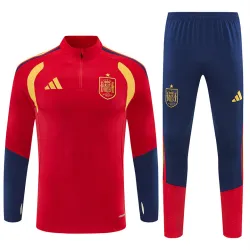 US45.98 - 2026 Spain Half-zip Tracksuit Red