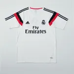 2014/15 Real Madrid Retro Training Jersey White