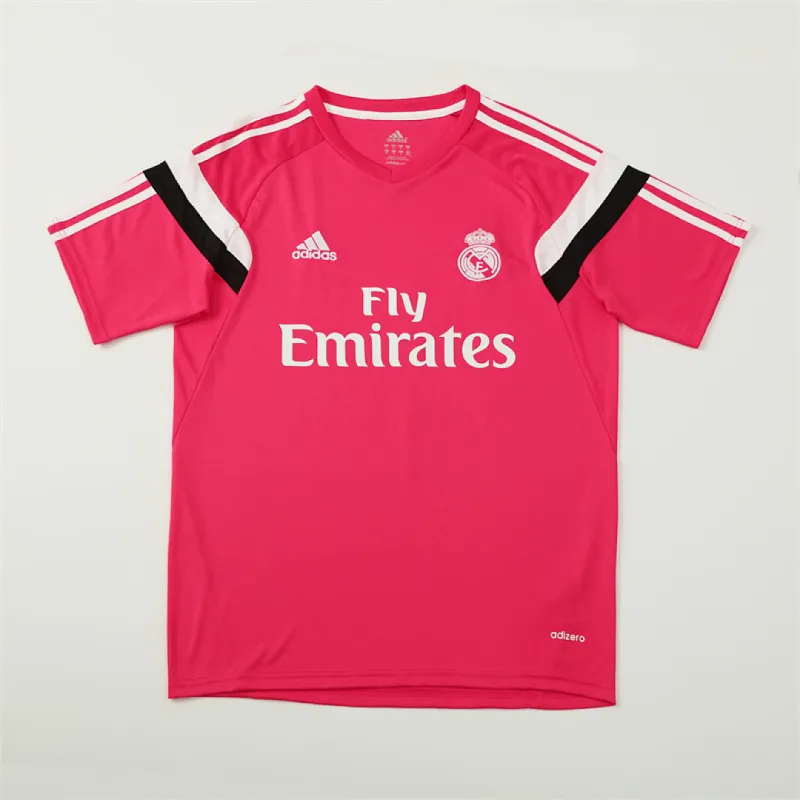 2014/15 Real Madrid Retro Training Jersey Pink