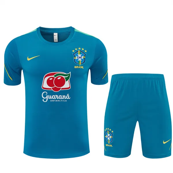 Equipa de treino do Brasil 2026, azul claro - Qualidade de 1.ª classe - Vista detalhada