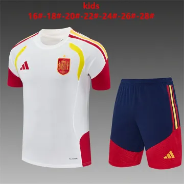 2026 Spain Training Kids Kit White