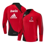 2007/08 AC Milan Retro Long Sleeve Training Jersey Red