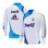 2007/08 Real Madrid Retro Long Sleeve Training Jersey White