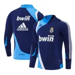 2007/08 Real Madrid Retro Long Sleeve Training Jersey Royal Blue
