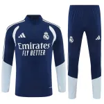 26/27 Real Madrid Half-zip Tracksuit Royal Blue 26/27 Real Madrid Half-zip Tracksuit Royal Blue