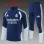 2026 Real Madrid Kids Half-zip Tracksuit Royal Blue