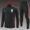 2026 Brazil Jordan Collaboration Kids Half-zip Tracksuit Black/Orange