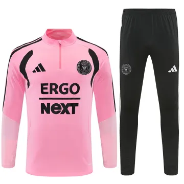 2026 Inter Miami Half-zip Tracksuit Pink