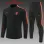 2026 Netherlands Kids Half-zip Tracksuit Black