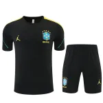 2026 Brazil Jordan Collaboration Training Kit Black/Yellow 2026 Brazil Jordan Collaboration Training Kit Black/Yellow