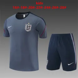 2026 England Training Kids Kit Gray - product photo US22.98 - 2026 England Training Kids Kit Gray