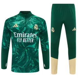 26/27 Real Madrid Camo Half-zip Tracksuit Green - product photo US45.98 - 26/27 Real Madrid Camo Half-zip Tracksuit Green
