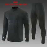 26/27 Real Madrid All Black Kids Half-zip Tracksuit 26/27 Real Madrid All Black Kids Half-zip Tracksuit