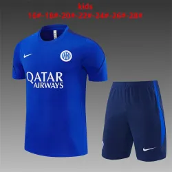 US22.98 - 26/27 Inter Milan Training Kids Kit Royal Blue