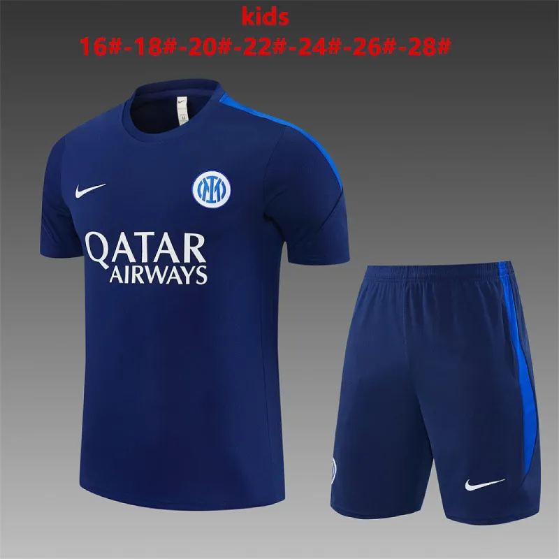 26/27 Inter Milan Training Kids Kit Navy Blue