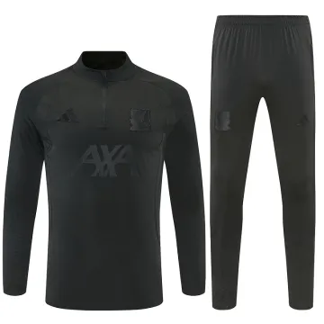 2026 Liverpool All Black Half-zip Tracksuit
