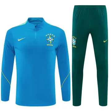 2026 Brazil Half-zip Tracksuit Light Blue