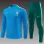 2026 Brazil Kids Half-zip Tracksuit Light Blue