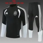 2026 Spain Kids Half-zip Tracksuit Black 2026 Spain Kids Half-zip Tracksuit Black