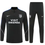 26/27 Atletico Madrid Half-zip Tracksuit Black 26/27 Atletico Madrid Half-zip Tracksuit Black