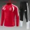 2026 Spain Kids Half-zip Tracksuit Red/White