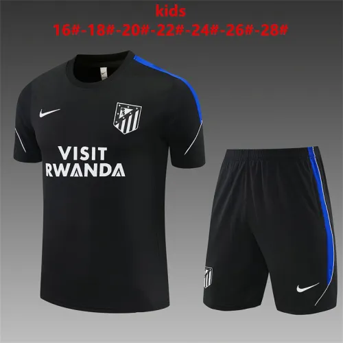 26/27 Atletico Madrid Training Kids Kit Black