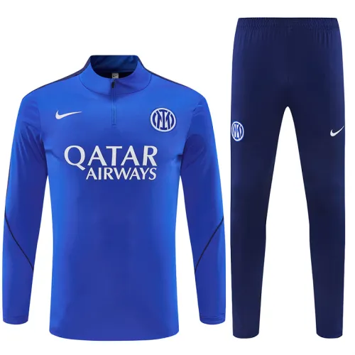 26/27 Inter Milan Half-zip Tracksuit Royal Blue