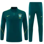 2026 Brazil Half-zip Tracksuit Dark Green