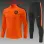 2026 Netherlands Kids Half-zip Tracksuit Orange