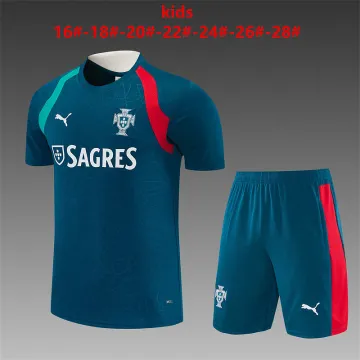 2026 Portugal Training Kids Kit Dark Green