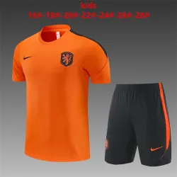 2026 Netherlands Training Kids Kit Orange - product photo US22.98 - 2026 Netherlands Training Kids Kit Orange