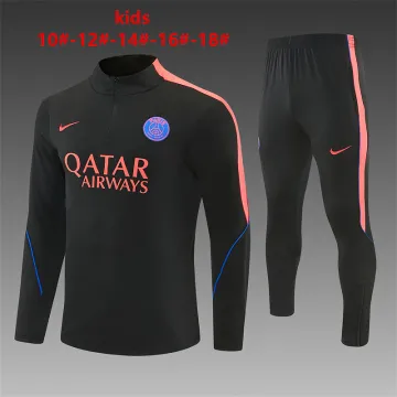 2026 PSG Kids Half-zip Tracksuit Black
