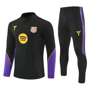 26/27 Barcelona Collaboration Half-zip Tracksuit Black