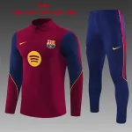 26/27 Barcelona Kids Half-zip Tracksuit Red 26/27 Barcelona Kids Half-zip Tracksuit Red