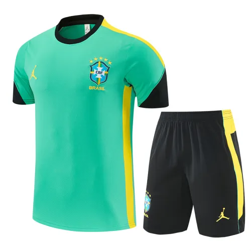 2026 Brazil Jordan Collaboration Training Kit Light Green