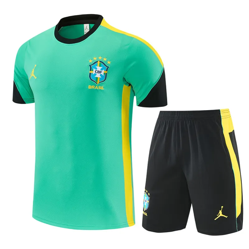 2026 Brazil Jordan Collaboration Training Kit Light Green