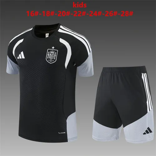 2026 Spain Training Kids Kit Black