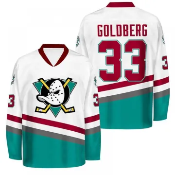 Greg Goldberg Men's Anaheim Ducks 1996/97 Retro White Jersey