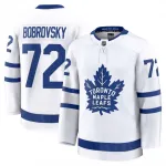 Sergei Bobrovsky Men's Toronto Maple Leafs White Away Premium Jersey