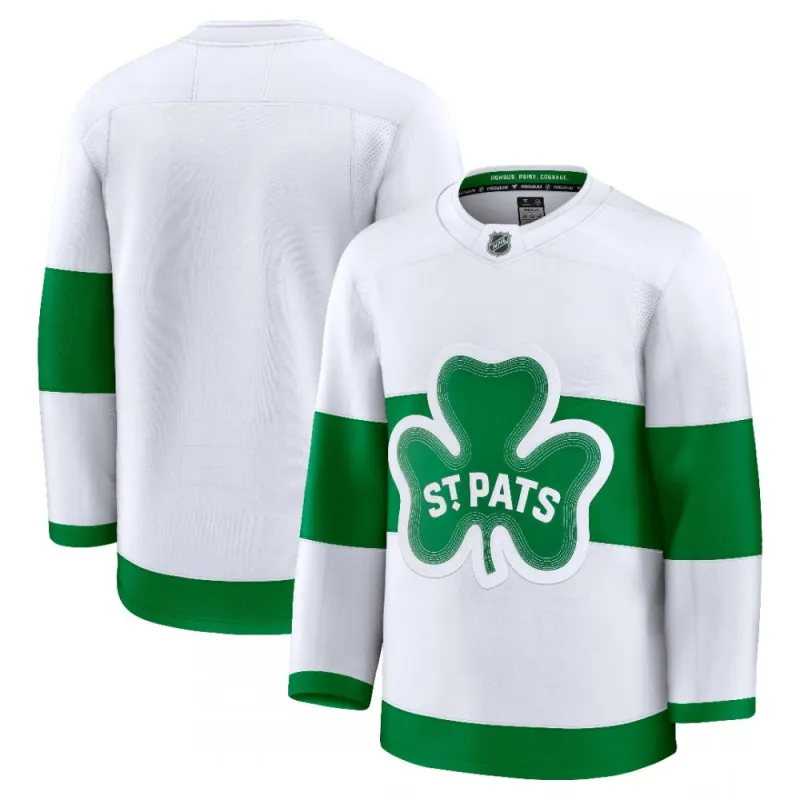 Toronto Maple Leafs St. Patricks Alternate Premium Blank Jersey