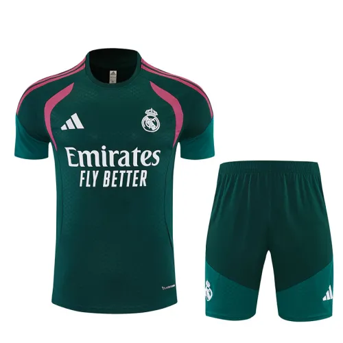 26/27 Real Madrid Training Kit Dark Green/Pink