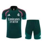 Tenue d'entraînement du Real Madrid 26/27, vert foncé/rose 26/27 Real Madrid Training Kit Dark Green/Pink